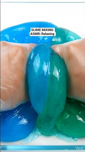 SLIME Mixing ASMR Video Relaxing.