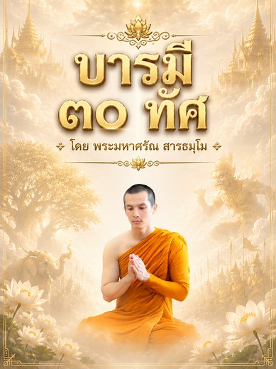 บารมี 30 ทัศ — บทสวดมนต์โดยพระมหาศรัณ สารธมฺโม