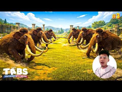 4 Mammoth vs 5 Mammoth 🐘⚔️ Who Is Stronger? - TABS - Part 3