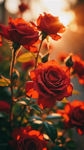 Red Roses, Roses, Flowers. Free Stock Video