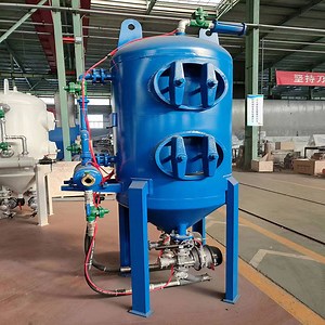 [Hot Item] 500L Pressure Sandblasting/Sandblaster Machine Sand Blasting/Peening/Blast Pot for Rust Removal Manual Dry Cleaning