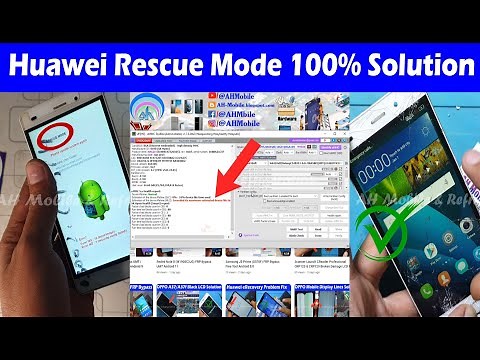 Huawei P8 Lite (ALE-L21) Recue Mode Hang on Logo Fix with EMMC Error Fix