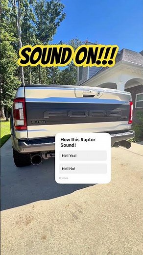 Raptor Cold Start! AWE Exhaust + CVF Downpipes + AFE Intake