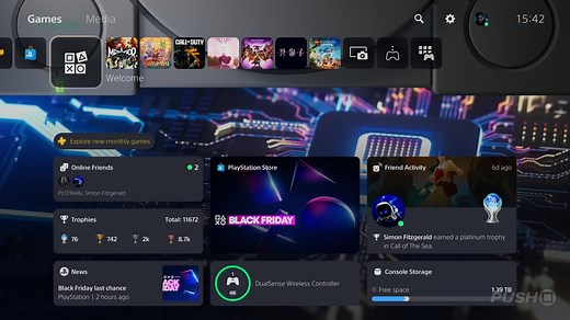 PS5 Home Screen Customisable with PS1, PS2, PS3, and PS4 Themes for the 30th Anniversary