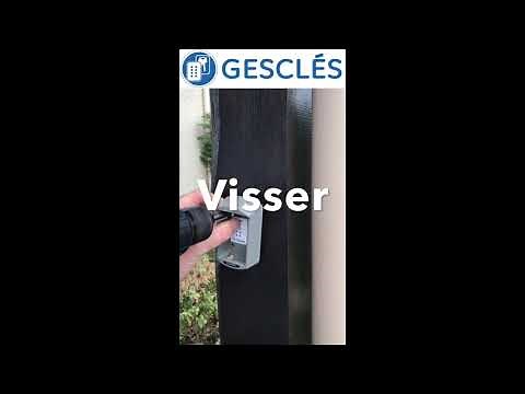 Poser une boite à clef KEYSAFE de GESCLÉS