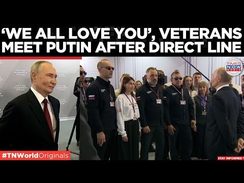 "You Are Our Example" — Veterans Give Putin an Unforgettable Message