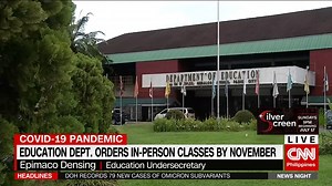 The Education department is requiring schools to hold in-person classes before the year ends. AC Nicholls tells us what the DepEd plans to do when COVID-19 cases increase. bit.ly/3ywhKJC | NewsWatch Plus Philippines