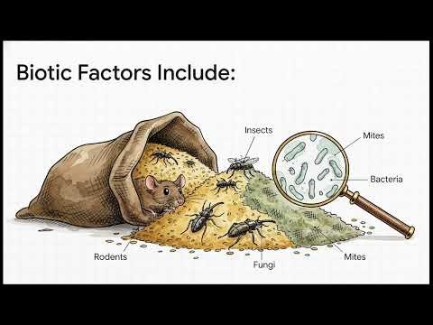 IX - Ch:12 - 13) Storage of grain .... (Class IX - Ch:12 Improvement in food resource)