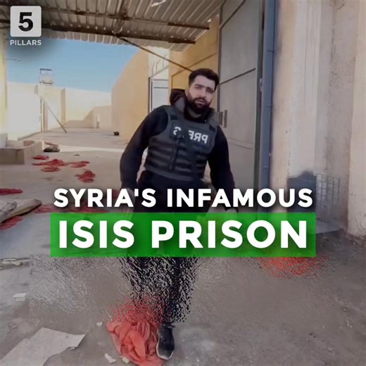 During their withdrawal, the Kurdish-led Syrian Democratic Forces (SDF) released ISIS prisoners in the northern city of Al-Hasakah. The Syrian government called it a “serious security breach,” accusing the US-backed militia of deliberately fuelling chaos. Syrian journalist @Obada.lifestyle visited one of the emptied prisons. | 5Pillars