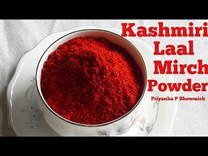 Kashmiri Red Chilli Powder making at home #chilli #red_chilli ||kashmiri