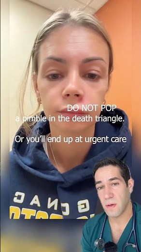 Why you should NEVER pop this kind of pimple