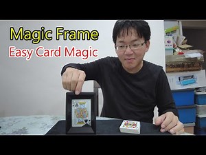🔮 Magic Frame Trick Revealed! Easy Card Magic Tutorial with Amazing Magic Prop 🎩✨