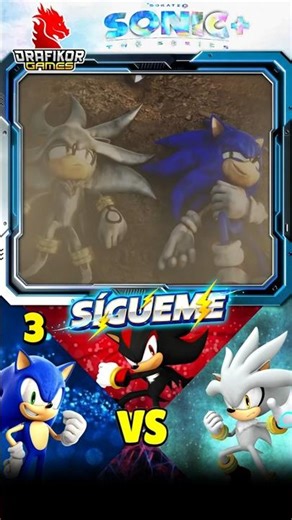 💥Sonic y Shadow VS Silver💥 BTS - Dynamite! | 03 | #ad #sonic #sonicthehedgehog #action #viral