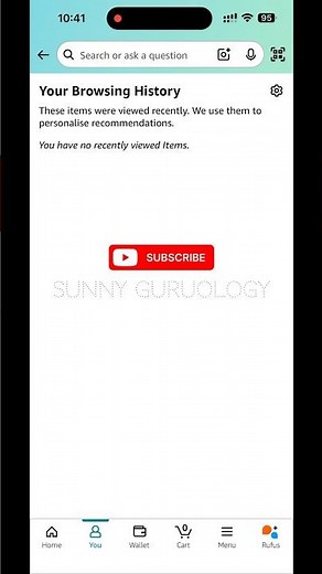 How to clear recently viewed items/history from Amazon 2026