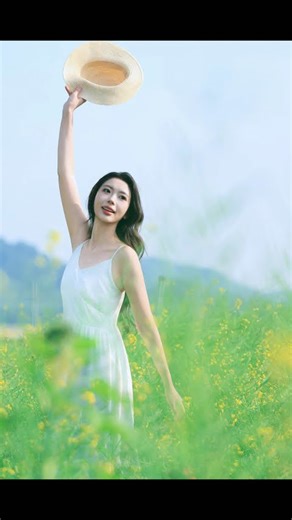 「構圖像呼吸一樣簡單」油菜花版！1 分鐘拍出浪漫春天大片