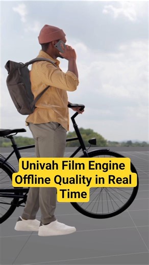 Univah Film Engine Renders - offline quality rendering is now possible in realtime