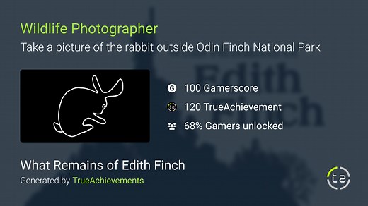 Wildlife Photographer achievement in What Remains of Edith Finch
