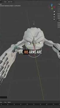 I animate a Rock...It's a Pokemon #pokemon #blender3d