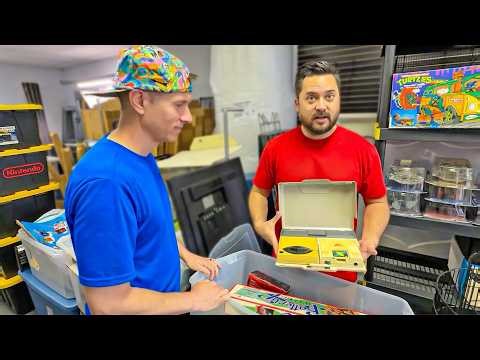 I Found a Forgotten Retro Game Storage Unit...