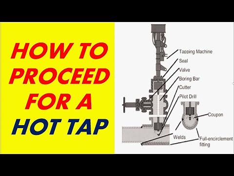 How to proceed for a hot tap