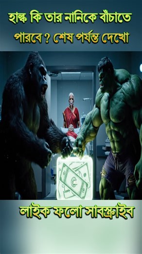 😭হাল্কের প্রতিশোধের শপথ 💥| Hulk Emotional Scene | King Kong vs Hulk Part-2 | Nani Hospital Scene 🔥