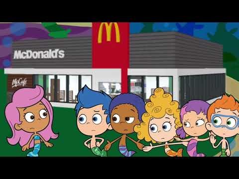 The Never Before Seen Bubble Guppies McDonalds Short Screenshot: The Guppies At The Restaurant
