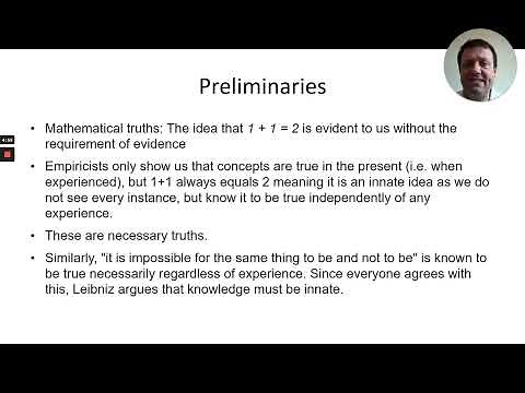 Leibniz on Innate Knowledge (AQA A-level Philosophy)