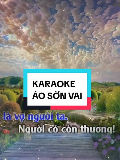 Karaoke Áo Sờn Vai - Hát Với Tâm Trạng