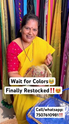 Finally Restocked with New Colors😍 | Sarees | Surat Saree | Yeola Saree | Wedding Saree | Sareehaul