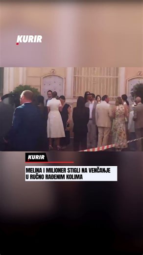 Melina Galić stigla je sa svojim izabranikom, britanskim milionerom, ispred opštine u Monaku