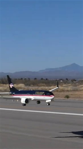Freewing AL-37 "AKA" Trump-Force One landing