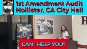 5.3K views · 353 reactions | 1st Amendment Audit in Hollister, CA...
