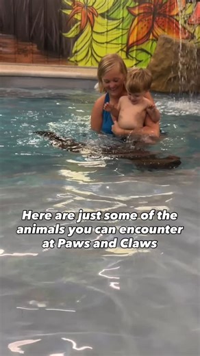 We loved getting to hang out with all the animals that @pawsandclawsencounters has to offer!! The private otter swim was our favorite where four playful Asian Clawed Otters got to swim in a private pool with us. We also did the VIP animal tour where the owner Lyle let us meet most of the animals up close and personal but I loved that this place was so educational too!! Lyle was so informative and taught us about each species met. Most of his animals are rescues from bad situations but it’s aweso