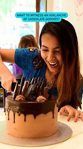Life's too short to say no to cake & since most of y’all loved the rainbow explosive cake, here’s the chocolate explosive cake that we’re totally craving from Sassy Teaspoon🤤🥰 . . #curlytales #reels #reelsindia #feelitreelit #bornoninstagram #reelsinstagram #reelsmumbai #feelkaroreelkaro | Curly Tales