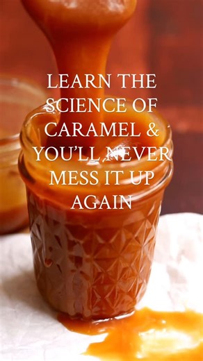 Christina Marsigliese - Food Scientist on Instagram: "Homemade caramel sauce is easier than you think once you understand the science! I break it all down for you in my article plus I share my easy recipe for wet caramel sauce. Recipe is at this 🔗: https://scientificallysweet.com/easy-salted-caramel-sauce/ #saltedcaramel #homemadecaramel #foodscience"