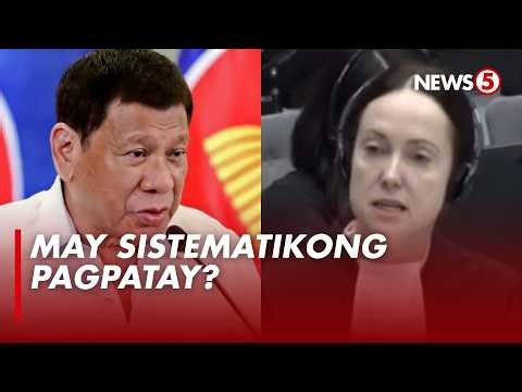 FULL: 'Widespread and systematic attacks' ni Duterte, hinimay ng ICC prosecution
