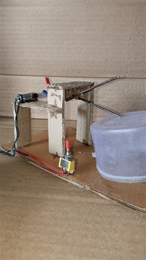How to Make an Automatic Drum Machine at Home #drum #toys #shorts