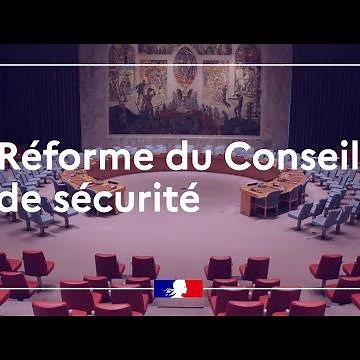 La réforme du Conseil de sécurité des Nations unies