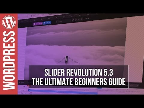 Basics of Slider Revolution 5 Plugin in WordPress