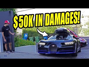 Our Insane Journey to Monterey Car Week EP. 1 *MESSED UP My Bugatti*