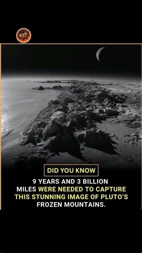 The Edge of the Solar System: Pluto’s Frozen Peaks ❄️