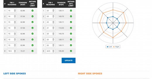 Wheel Tension App Instructions