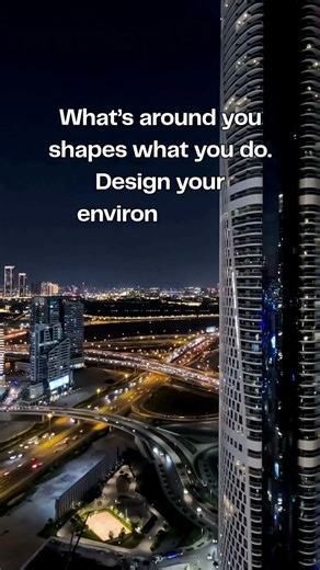 Your environment trains you more than motivation #shorts