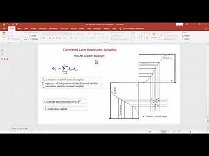 Correlated Latin Hypercube sampling with Cholesky decomposition