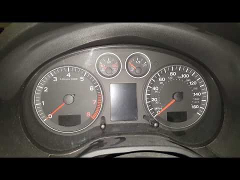 Audi A3 service light reset