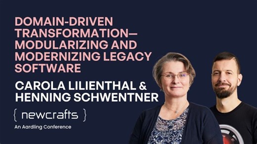 Carola Lilienthal Henning Schwentner - Domain-Driven Transformation - NewCrafts 2025 | NewCrafts Conference
