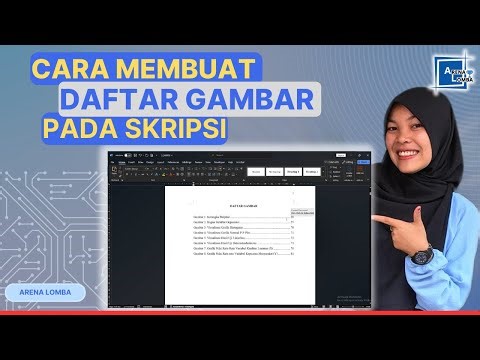 Cara Membuat Daftar Gambar pada Skripsi di Word