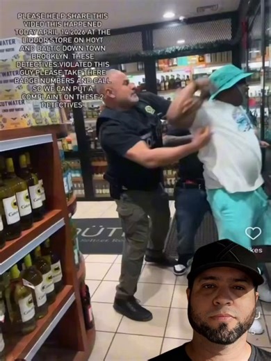 NEW: Man is suing the NYPD after he was violently arrested by officers in a case of mistaken identityTimothy Brown is suing the NYPD after a violent wrongful arrest in Brooklyn that turned out to be a case of mistaken identity inside a liquor storeVideo shows officers punching him in the head, slamming him into a counter, shoving him through shelves of glass bottles, and dragging him across the shattered glassBrown’s attorneys called the arrest unprovoked and violentThe officers have been stripp