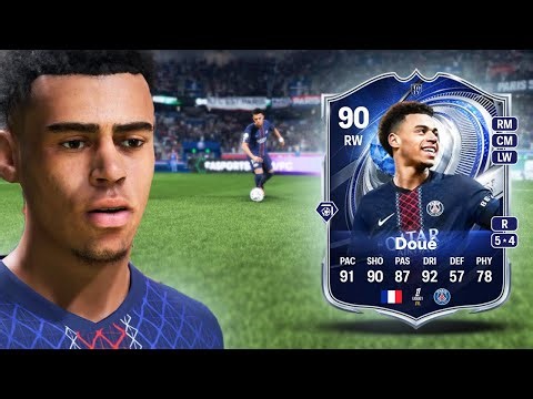 90 DOUE INSIDE EDGE EVOLUTION PLAYER REVIEW IN FC 26 | FC 26 ULTIMATE TEAM