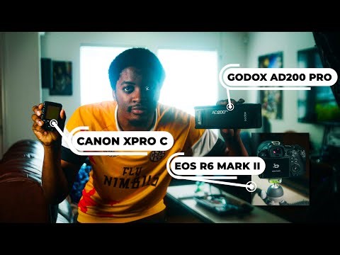 QUICK N' DIRTY! | Set Up Godox AD200 Flash and XproC Trigger + HSS (tutorial)